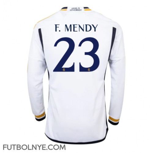 Camiseta Real Madrid Ferland Mendy #23 Primera Equipación 2023-24 manga larga